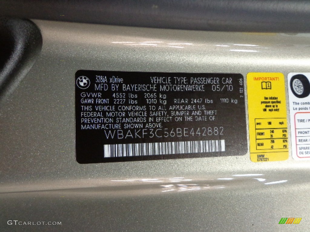 2011 3 Series 328i xDrive Coupe - Platinum Bronze Metallic / Cream Beige photo #29
