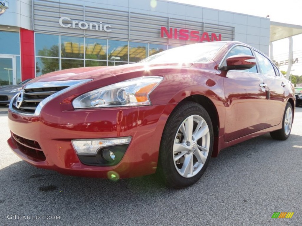 2013 Altima 2.5 SL - Cayenne Red / Charcoal photo #1
