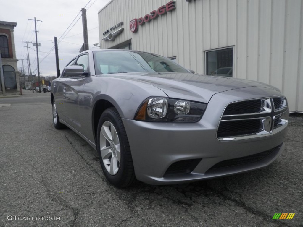 Billet Silver Dodge Charger