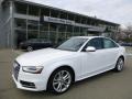 2013 Glacier White Metallic Audi S4 3.0T quattro Sedan  photo #1