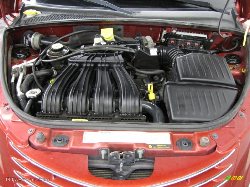 2004 PT Cruiser Touring - Inferno Red Pearlcoat / Dark Slate Gray photo #4