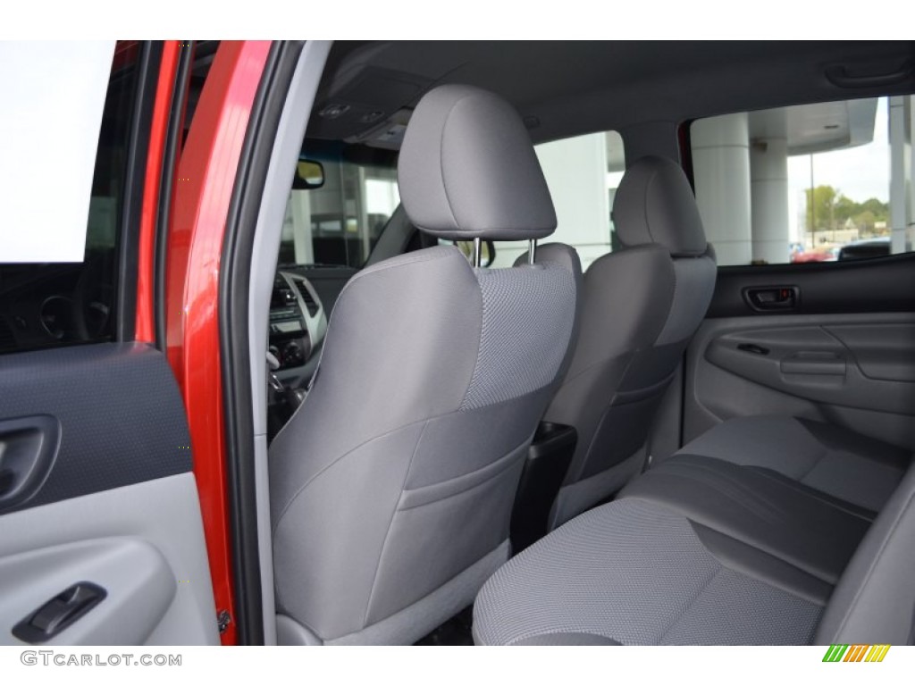 2012 Tacoma V6 TRD Sport Double Cab 4x4 - Barcelona Red Metallic / Graphite photo #12