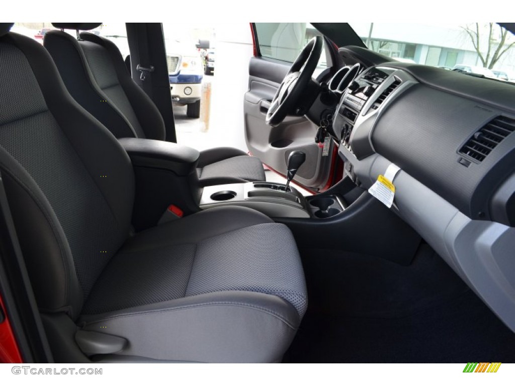 2012 Tacoma V6 TRD Sport Double Cab 4x4 - Barcelona Red Metallic / Graphite photo #14