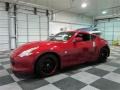 2009 Solid Red Nissan 370Z Coupe  photo #4