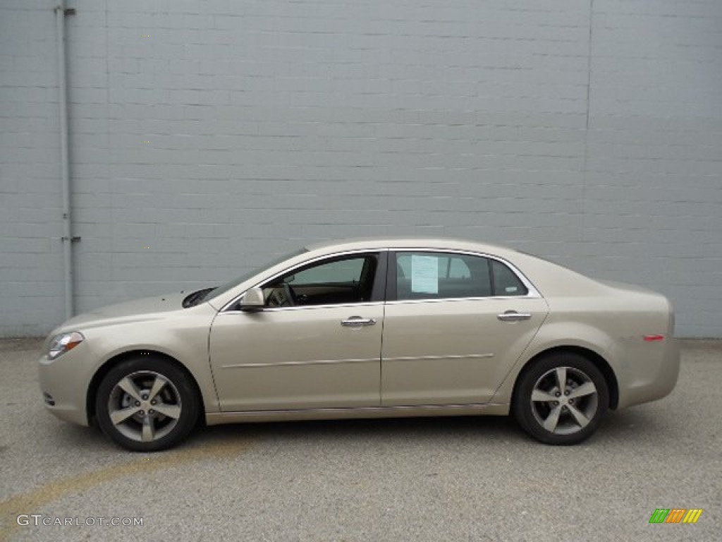 Gold Mist Metallic 2012 Chevrolet Malibu LT Exterior Photo #79773842