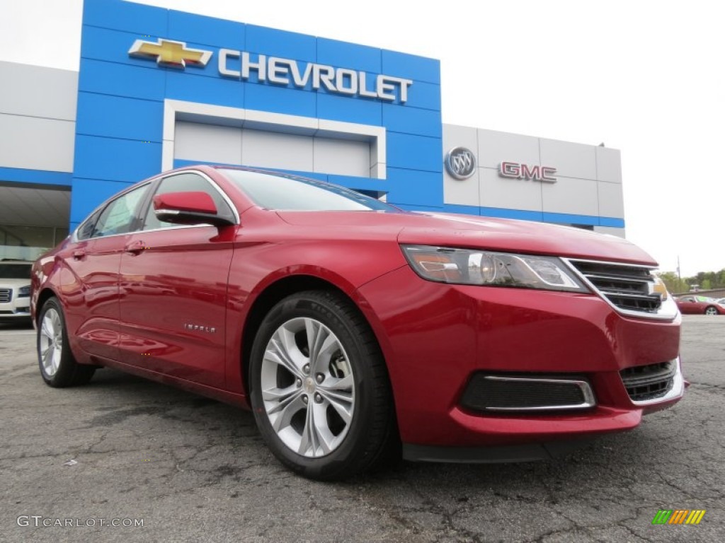 2014 Impala LT - Crystal Red Tintcoat / Jet Black photo #1