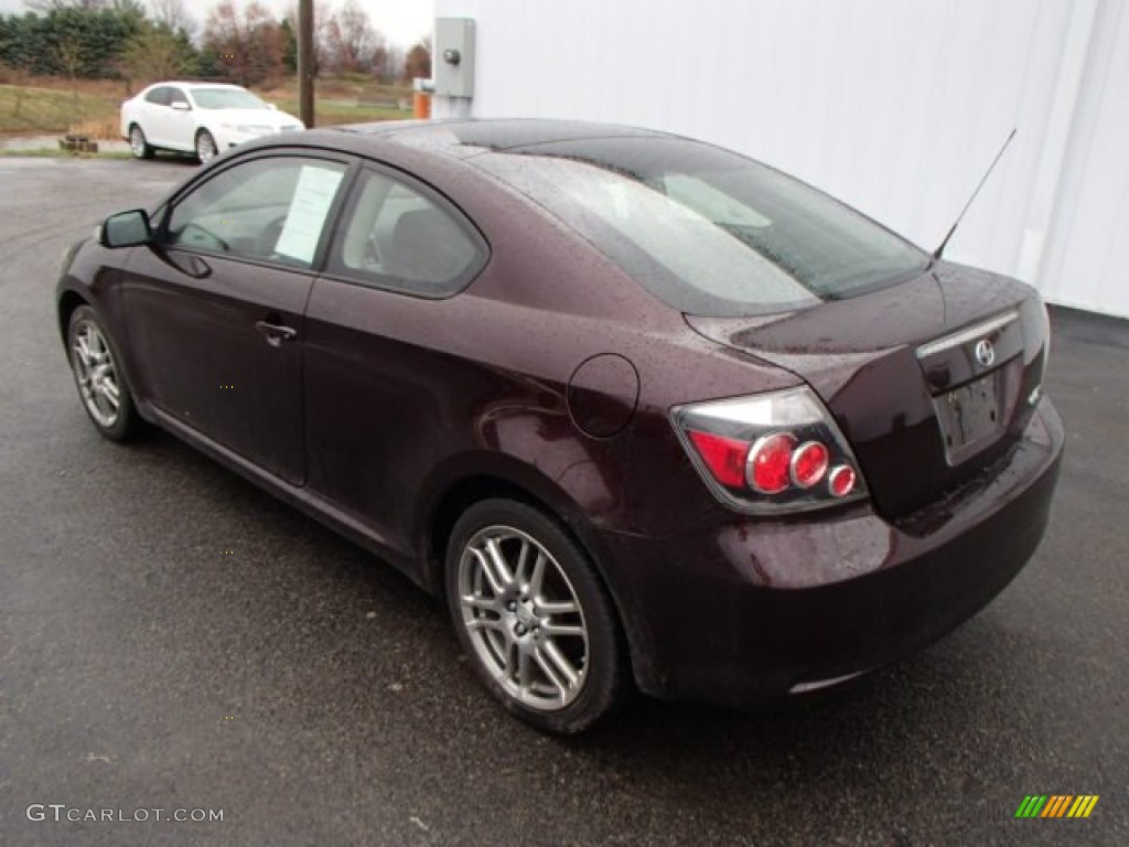 2008 tC  - Black Cherry Pearl / Dark Charcoal Gray photo #8