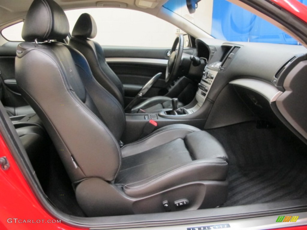 2008 G 37 S Sport Coupe - Vibrant Red / Graphite photo #18