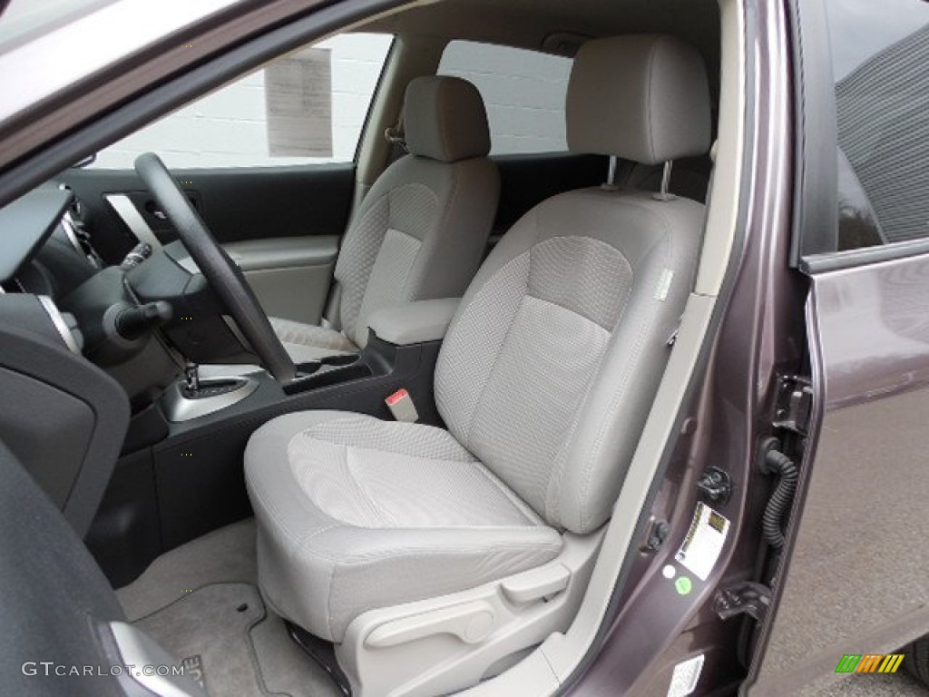 Gray Interior 2010 Nissan Rogue SL AWD Photo #79774877