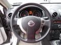 2010 Nissan Rogue Gray Interior Steering Wheel Photo