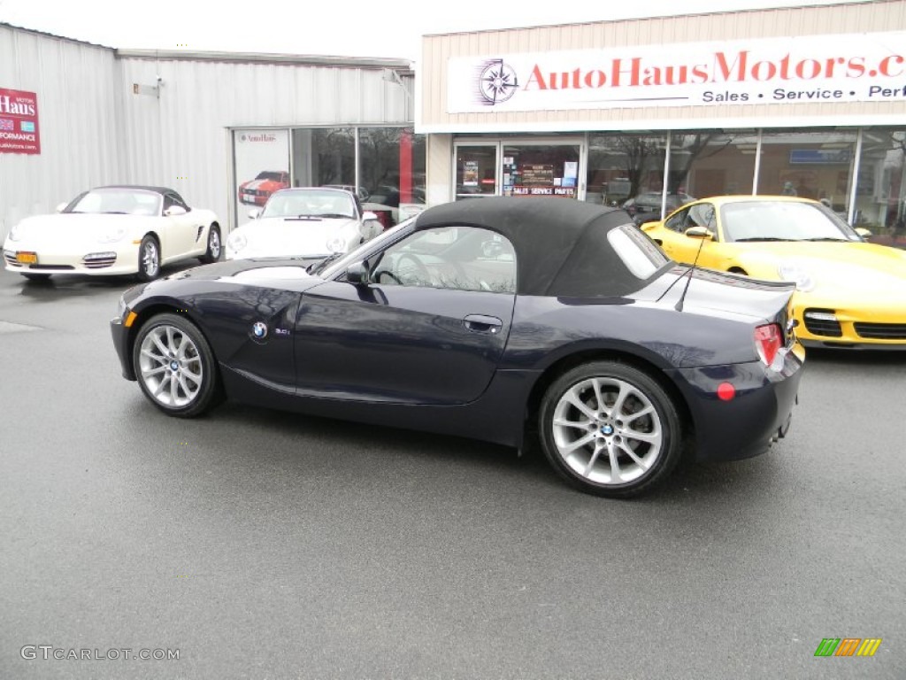 2008 Z4 3.0i Roadster - Monaco Blue Metallic / Beige photo #2