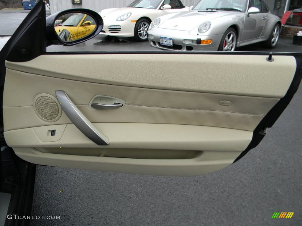 2008 Z4 3.0i Roadster - Monaco Blue Metallic / Beige photo #21