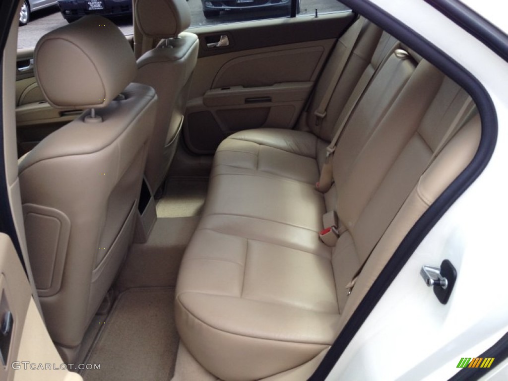 2008 Cadillac STS V6 Rear Seat Photos