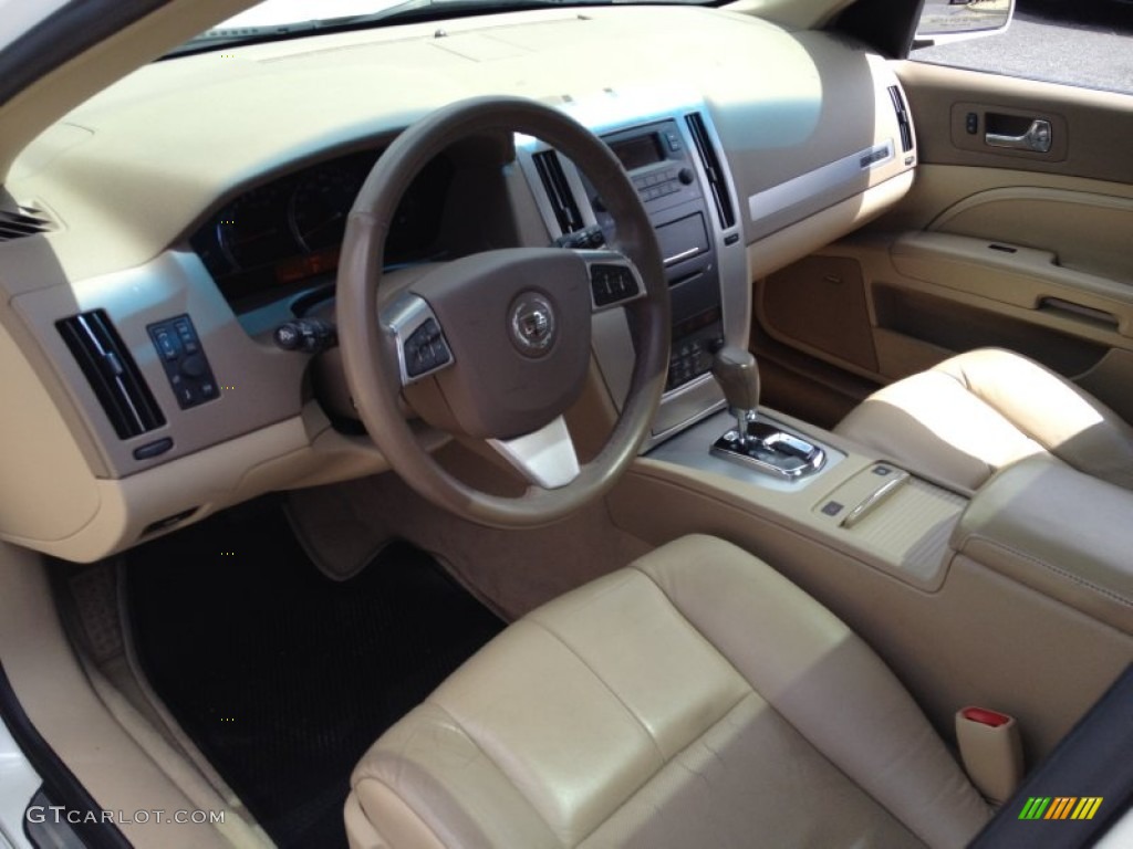 Cashmere Interior 2008 Cadillac STS V6 Photo #79775686