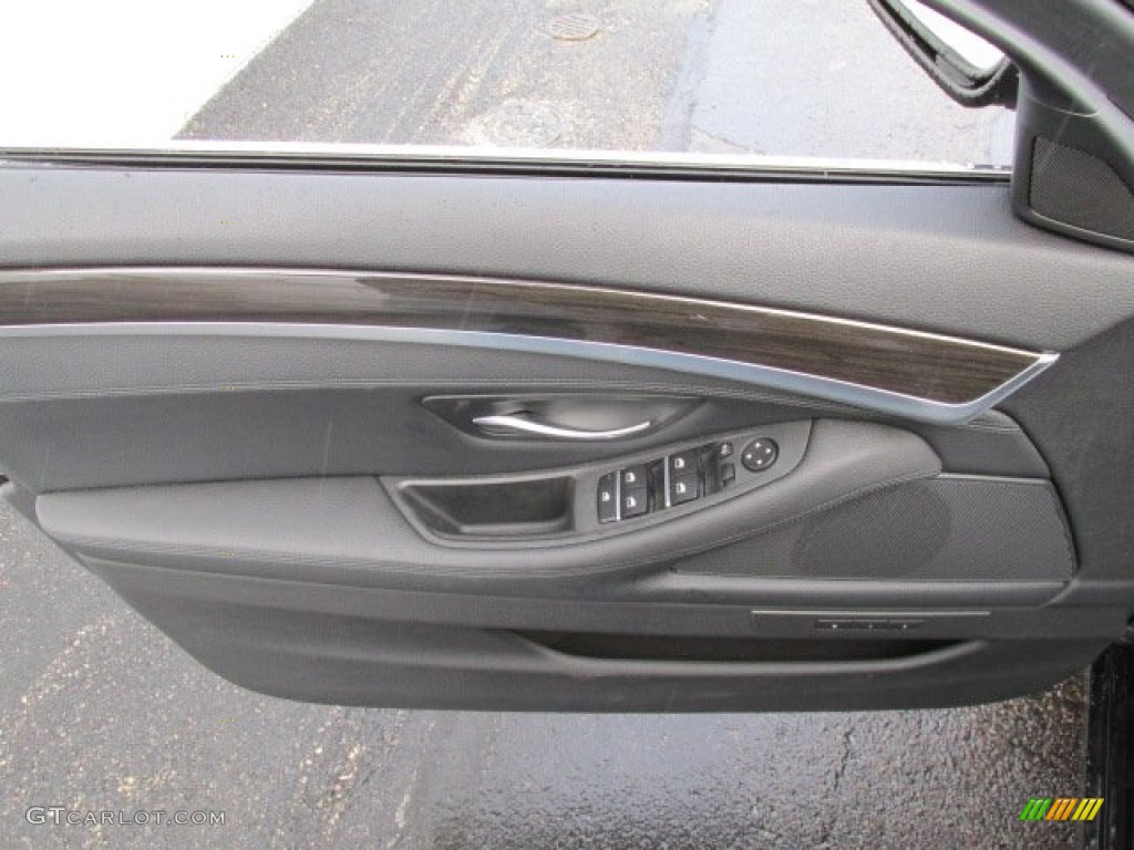 2011 5 Series 535i xDrive Sedan - Black Sapphire Metallic / Black photo #15