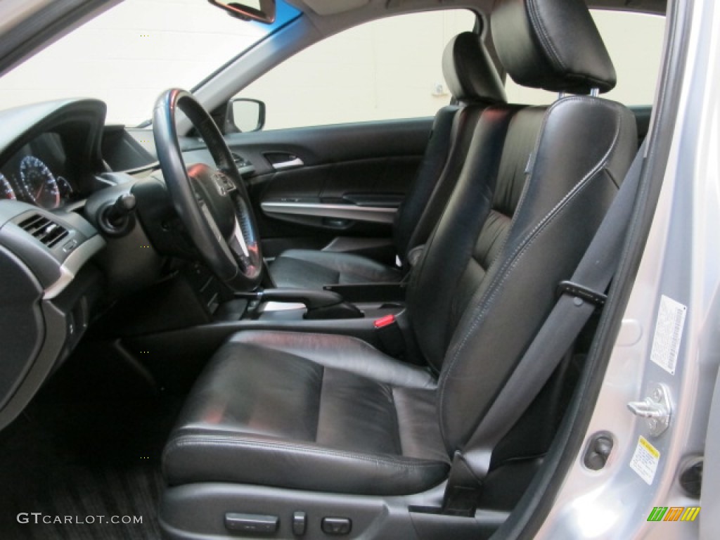 Black Interior 2008 Honda Accord EX-L Sedan Photo #79775911