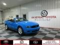 2012 Grabber Blue Ford Mustang V6 Premium Convertible  photo #1