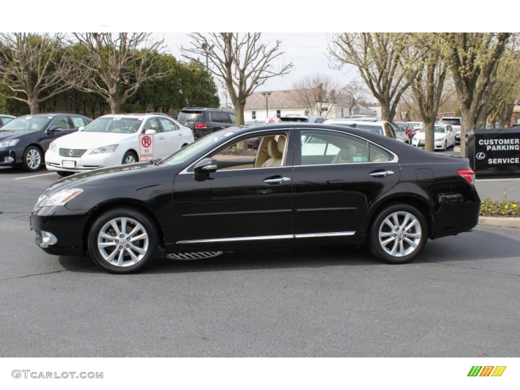 Obsidian Black 2010 Lexus ES 350 Exterior Photo #79776170