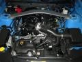 2012 Grabber Blue Ford Mustang V6 Premium Convertible  photo #21