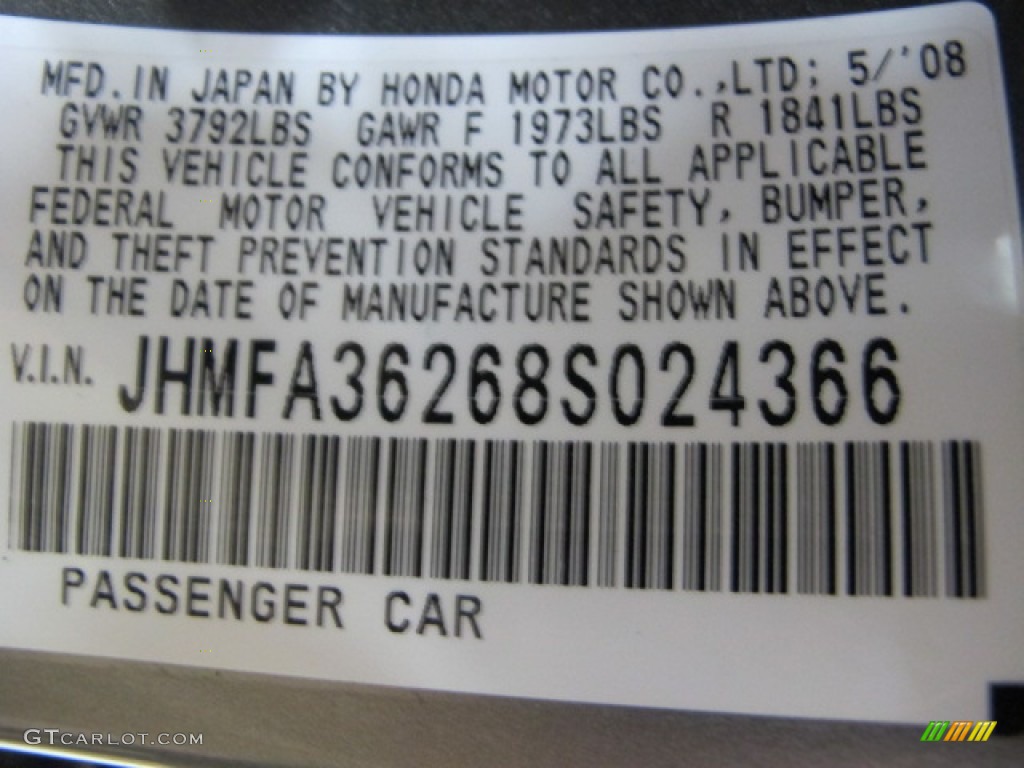 2008 Civic Hybrid Sedan - Galaxy Gray Metallic / Ivory photo #33