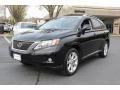 2010 Obsidian Black Lexus RX 350 AWD  photo #3