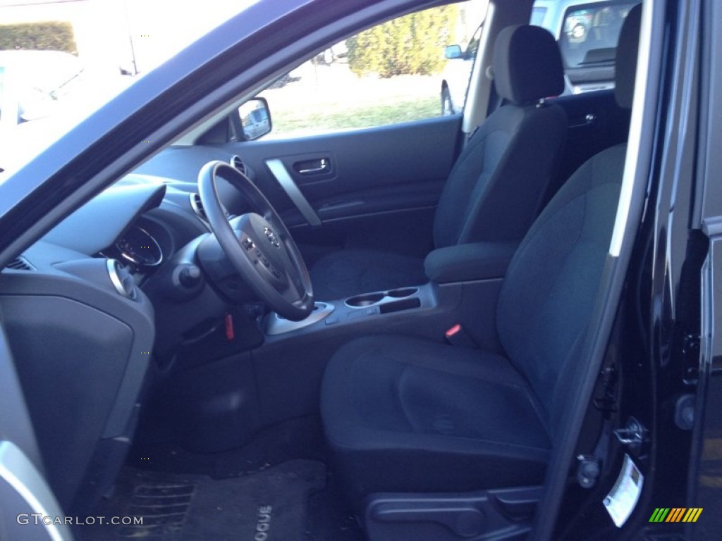 Black Interior 2012 Nissan Rogue S Special Edition AWD Photo #79777066