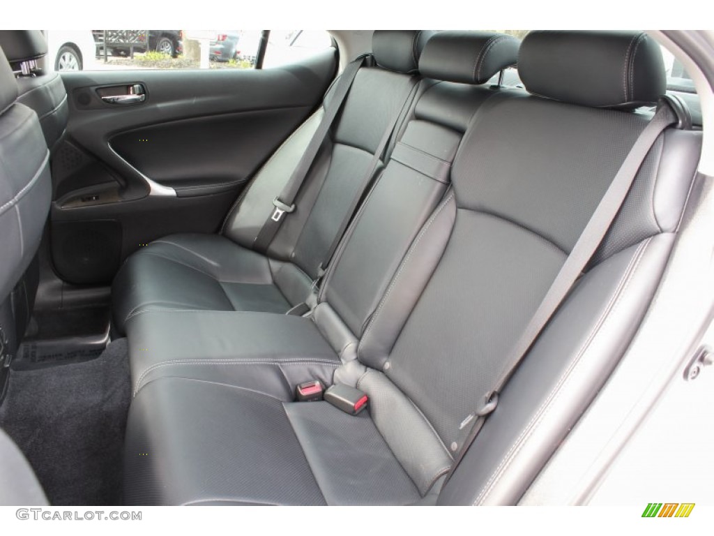 2010 Lexus IS 250 AWD Rear Seat Photo #79778236