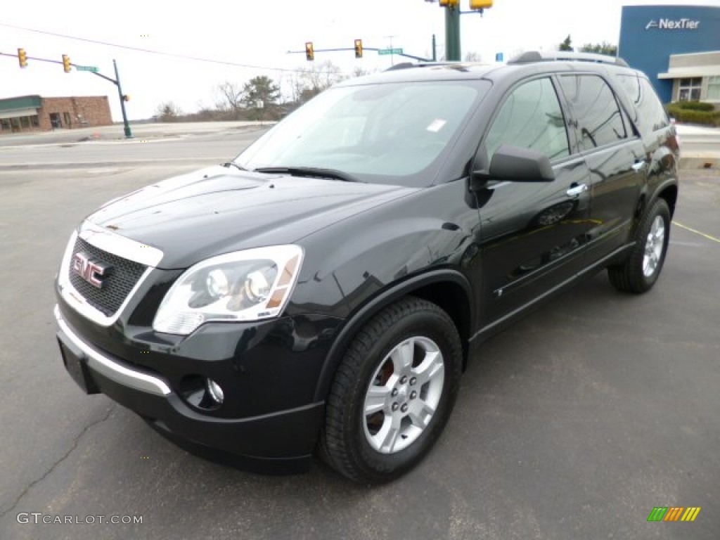 2010 Acadia SLE AWD - Carbon Black Metallic / Ebony photo #3