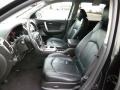 Ebony 2010 GMC Acadia SLE AWD Interior Color