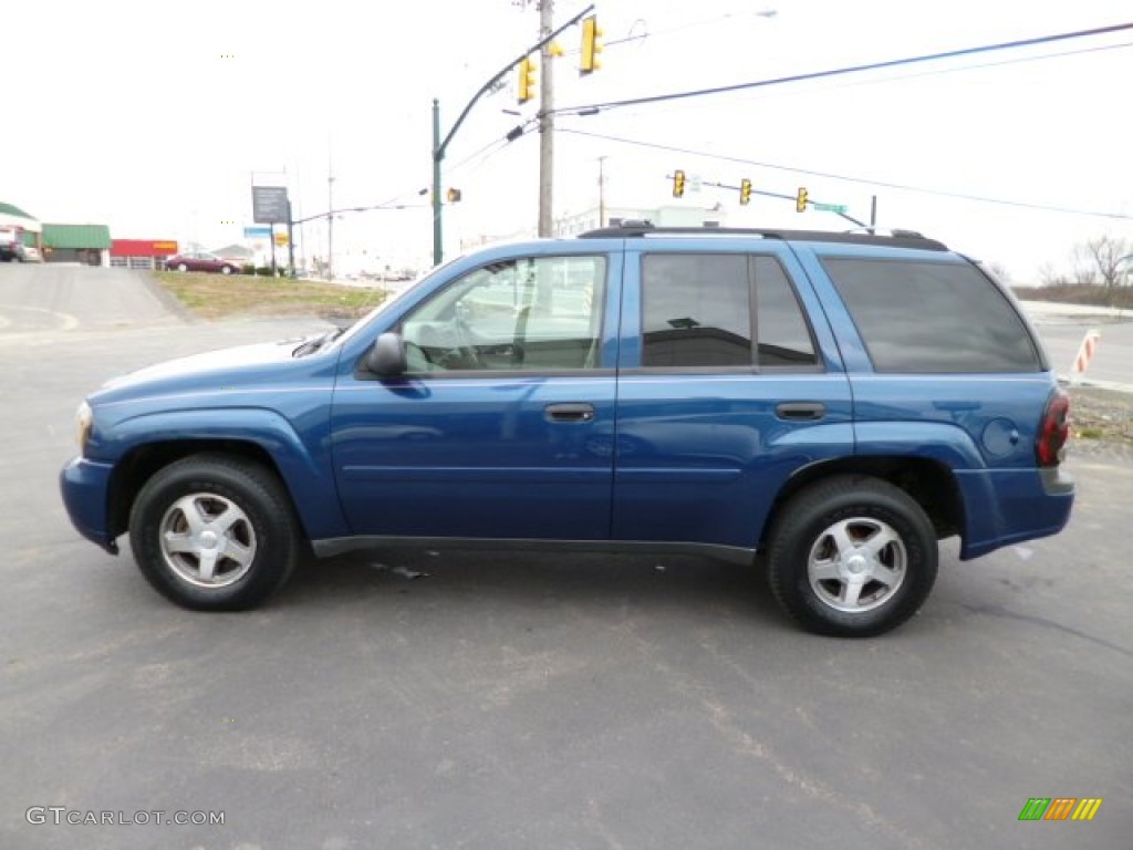 Superior Blue Metallic 2006 Chevrolet TrailBlazer LS 4x4 Exterior Photo #79778951