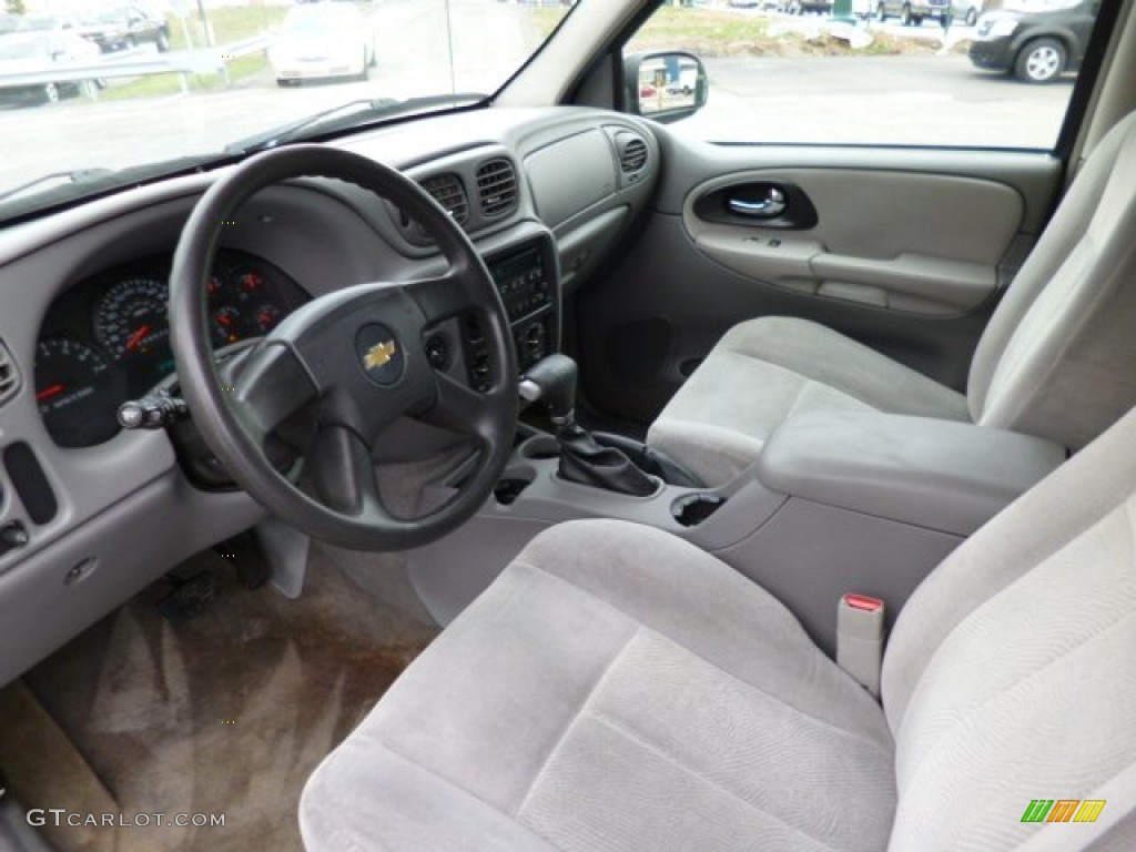 Light Gray Interior 2006 Chevrolet TrailBlazer LS 4x4 Photo #79779184