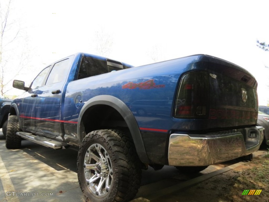 2011 Ram 2500 HD Power Wagon Crew Cab 4x4 - Deep Water Blue Pearl / Dark Slate/Medium Graystone photo #2