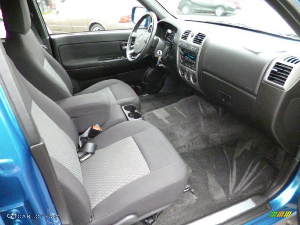 Ebony Interior 2012 Chevrolet Colorado LT Crew Cab 4x4 Photo #79779426