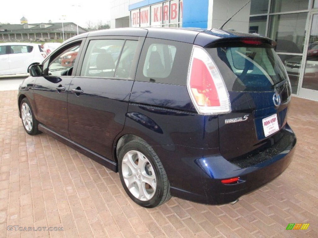 2010 MAZDA5 Sport - Stormy Blue Mica / Sand photo #2