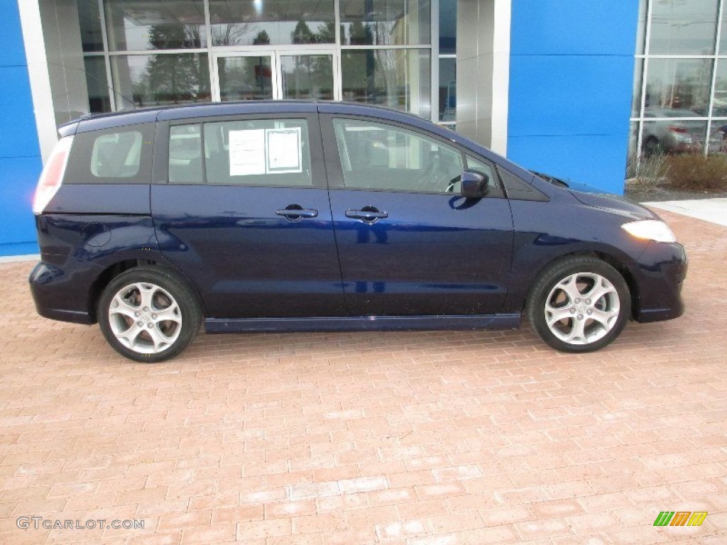2010 MAZDA5 Sport - Stormy Blue Mica / Sand photo #3