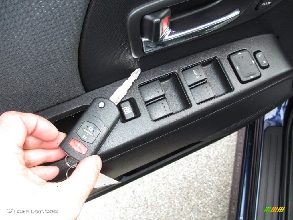 2010 MAZDA5 Sport - Stormy Blue Mica / Sand photo #5