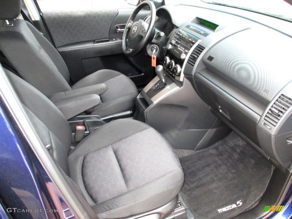 2010 MAZDA5 Sport - Stormy Blue Mica / Sand photo #7