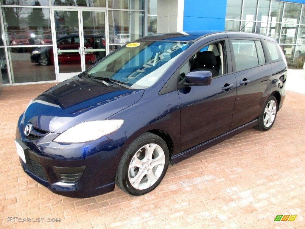 Stormy Blue Mica 2010 Mazda MAZDA5 Sport Exterior Photo #79779688