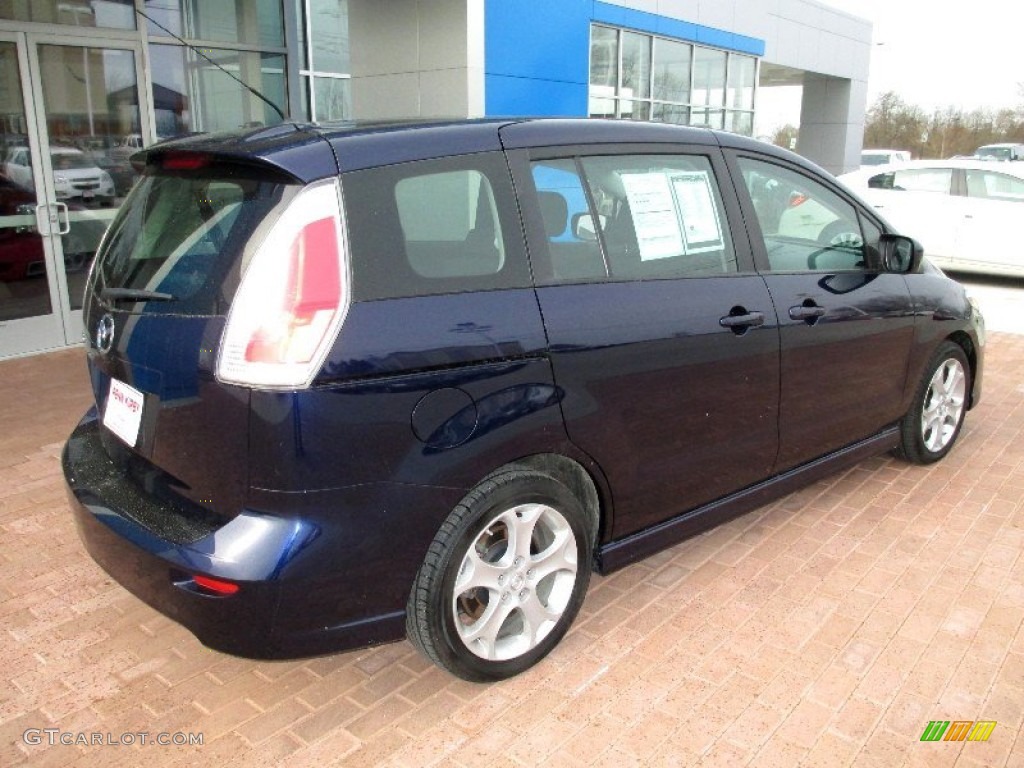 2010 MAZDA5 Sport - Stormy Blue Mica / Sand photo #11
