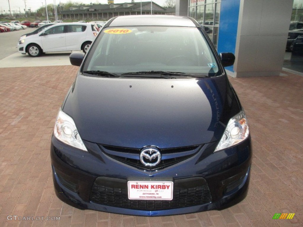2010 MAZDA5 Sport - Stormy Blue Mica / Sand photo #15