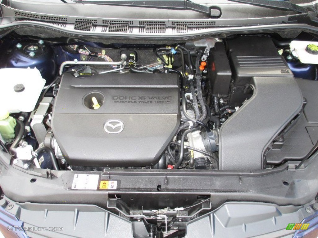 2010 MAZDA5 Sport - Stormy Blue Mica / Sand photo #17