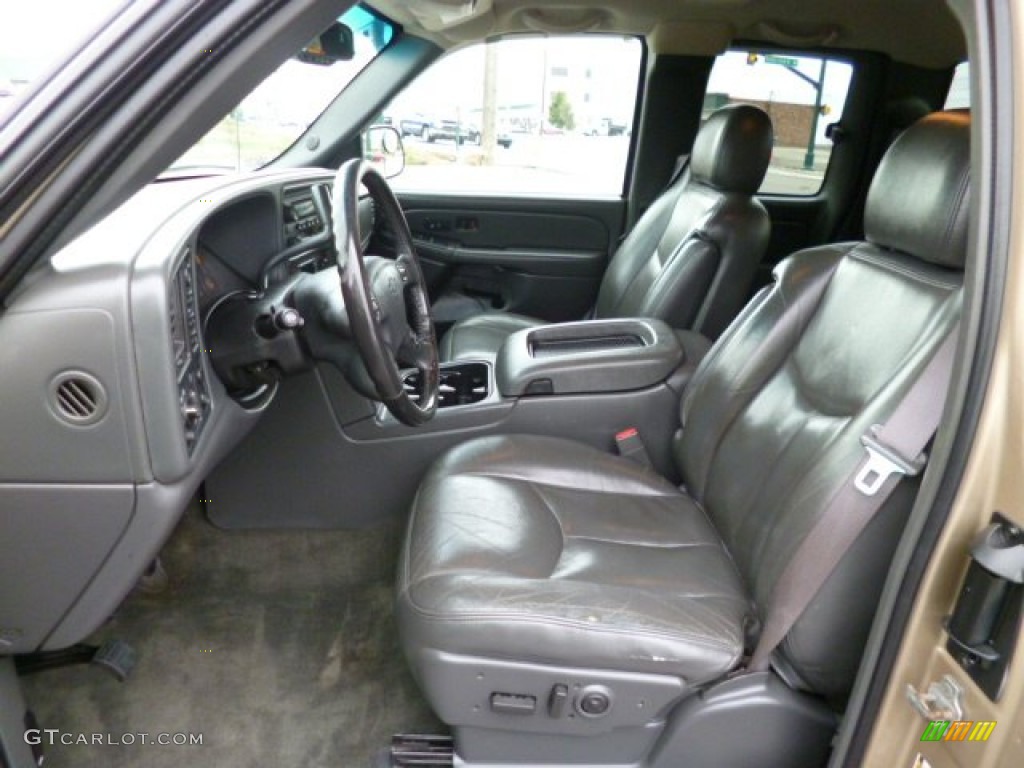 Dark Charcoal Interior 2005 Chevrolet Silverado 1500 Z71 Extended Cab 4x4 Photo #79779859