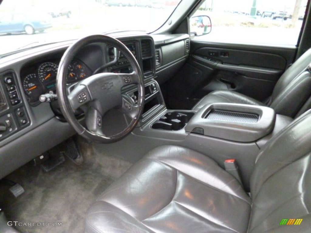 Dark Charcoal Interior 2005 Chevrolet Silverado 1500 Z71 Extended Cab 4x4 Photo #79779883
