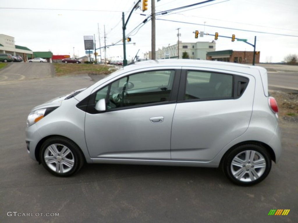 Silver Ice 2013 Chevrolet Spark LT Exterior Photo #79781396