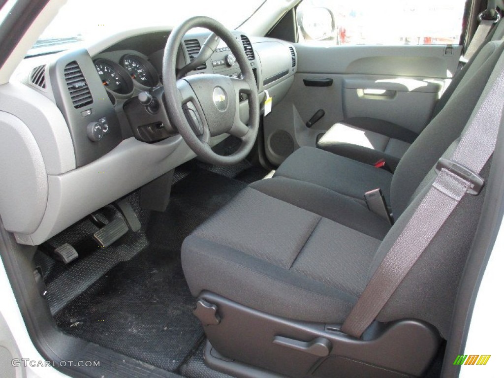 2013 Silverado 1500 Work Truck Regular Cab - Summit White / Dark Titanium photo #17