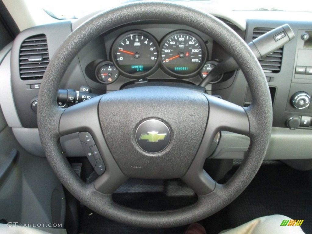 2013 Silverado 1500 Work Truck Regular Cab - Summit White / Dark Titanium photo #18