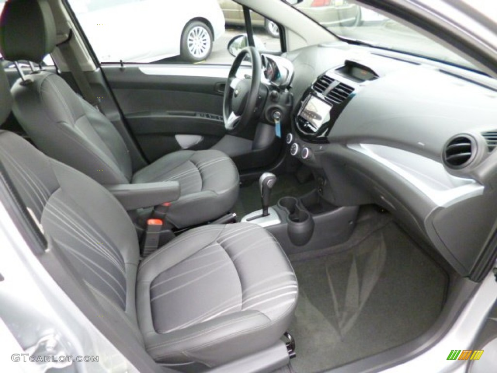 Dark Pewter/Silver Interior 2013 Chevrolet Spark LT Photo #79781508