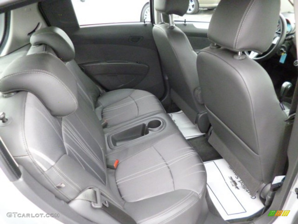 Dark Pewter/Silver Interior 2013 Chevrolet Spark LT Photo #79781539