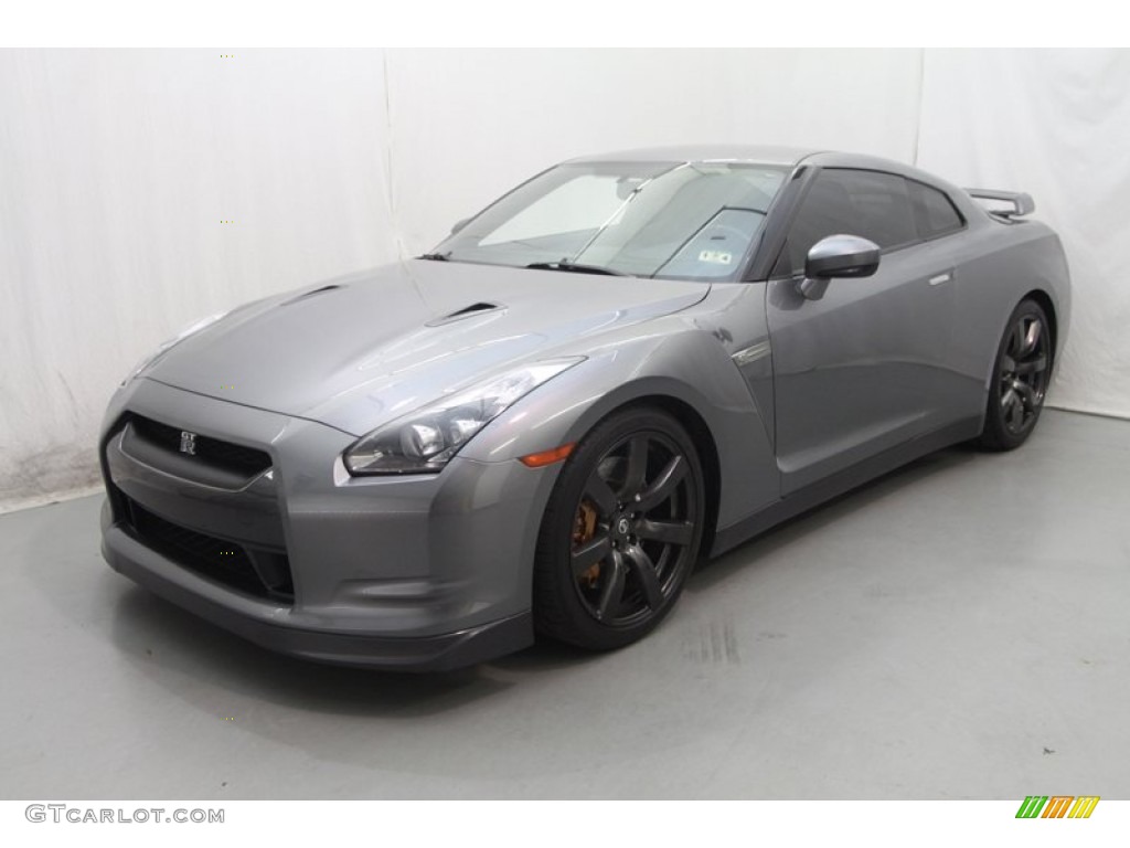 Gun Metallic 2010 Nissan GT-R Premium Exterior Photo #79781596