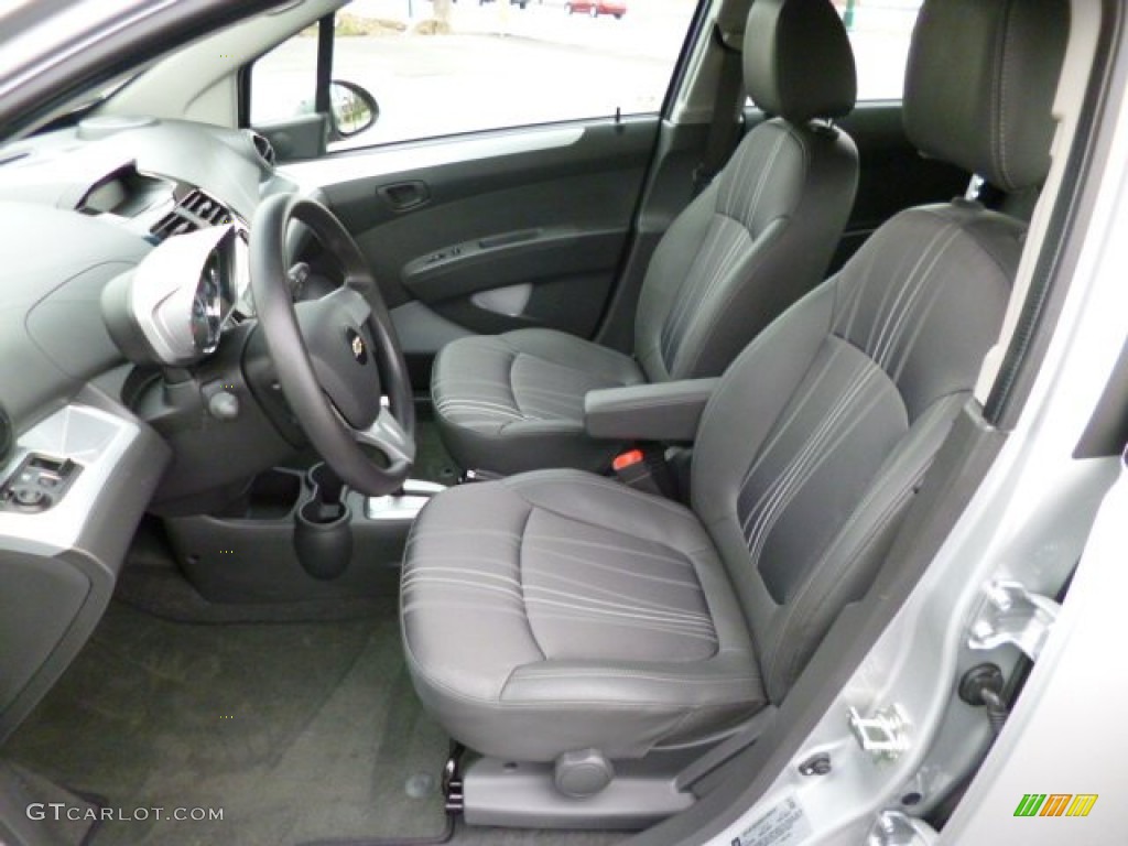 Dark Pewter/Silver Interior 2013 Chevrolet Spark LT Photo #79781599